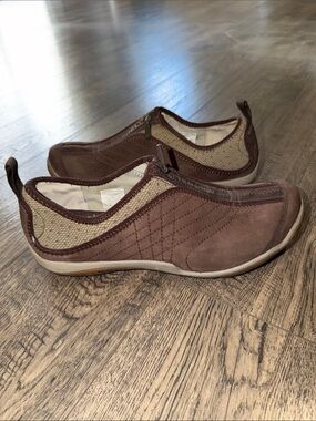Merrell womens Lorelei Zip Sneaker Sz 10